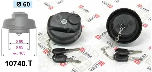 Крышка топливного бака LEMA 10740.T