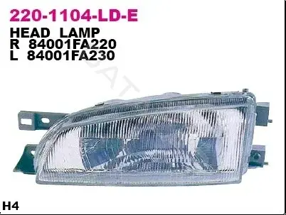 Фары DEPO 220-1104L-LD-E