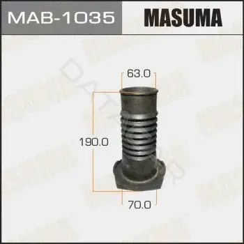 Пыльники и отбойники амортизатора MASUMA MAB-1035