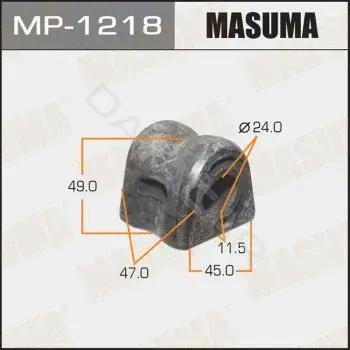 Втулки стабилизатора MASUMA MP-1218