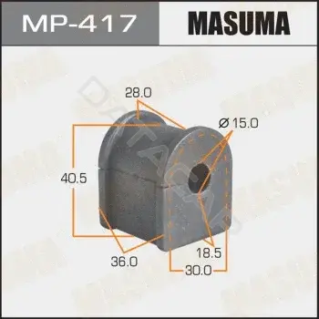 Втулки стабилизатора MASUMA MP-417