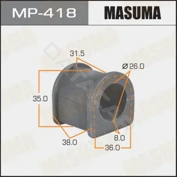 Втулки стабилизатора MASUMA MP-418