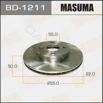 Тормозные диски MASUMA BD-1211