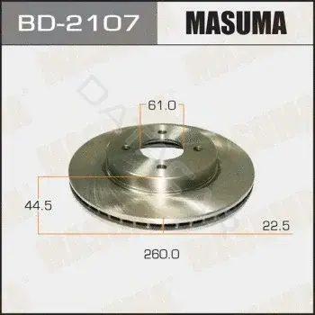Тормозные диски MASUMA BD-2107