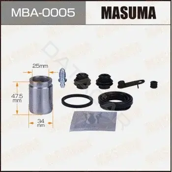 Ремкомплект суппорта MASUMA MBA-0005