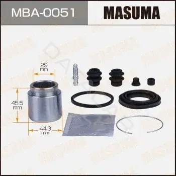 Ремкомплект суппорта MASUMA MBA-0051