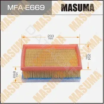 Воздушный фильтр MASUMA MFA-E669