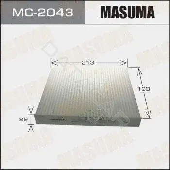 Фильтр салонный MASUMA MC-2043