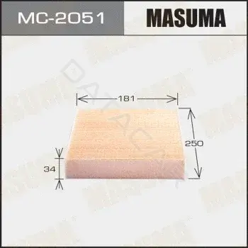 Фильтр салонный MASUMA MC-2051