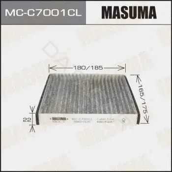 Фильтр салонный MASUMA MC-C7001CL
