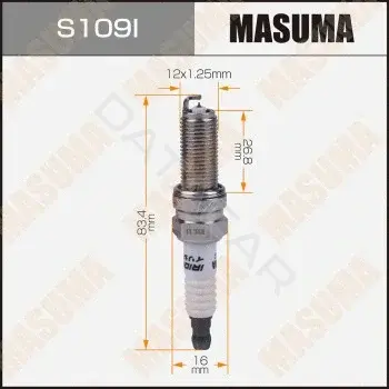 Свечи зажигания MASUMA S109I