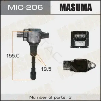 Катушка зажигания MASUMA MIC-206