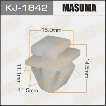 Клипса молдинга MASUMA KJ-1842