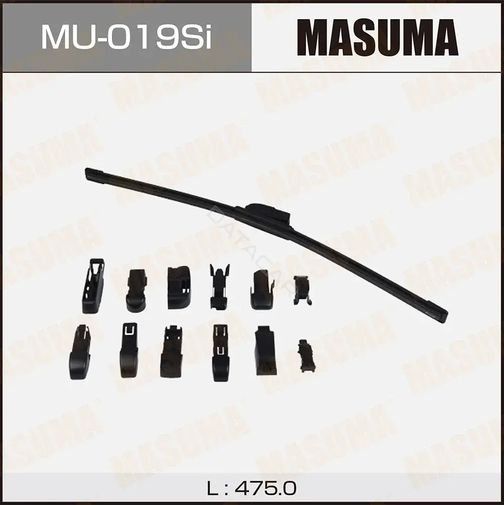 Щетки стеклоочистителя MASUMA MU-019Si