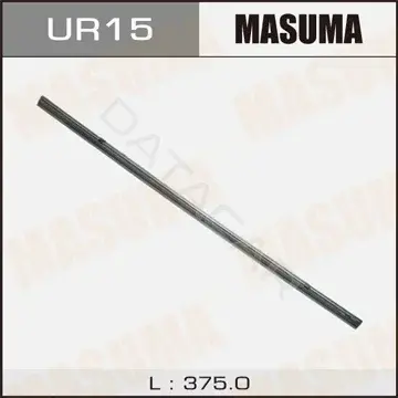 Резинка стеклоочистителя MASUMA UR-15