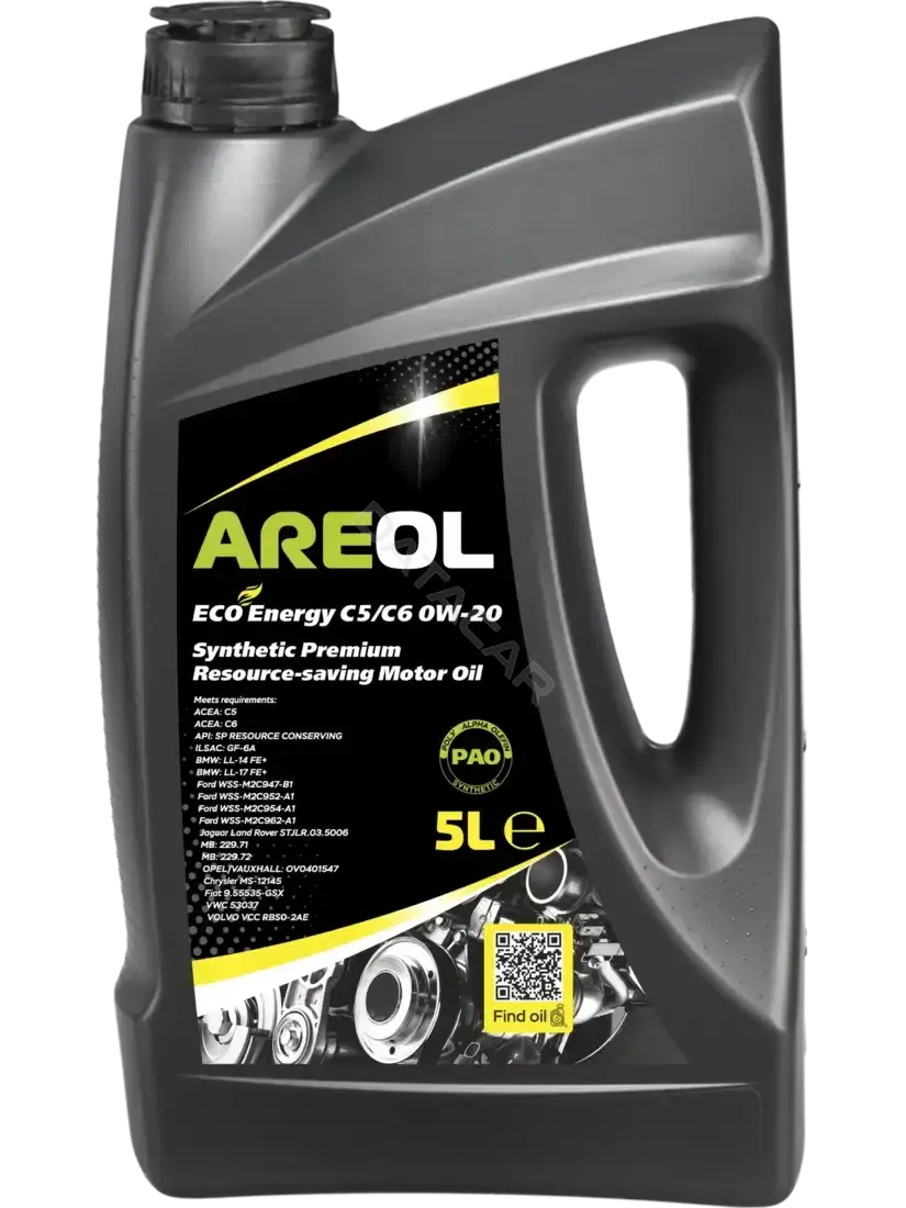 Масло моторное AREOL 0W20AR217