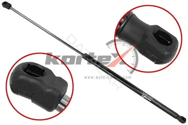 Амортизатор крышки багажника, капота, заднего стекла KORTEX KTB727