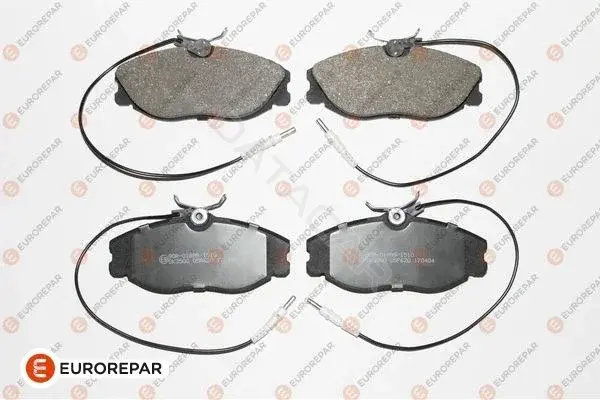 Тормозные колодки EUROREPAR 1617254180
