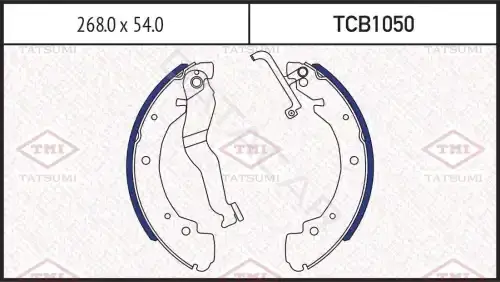 Колодки ручника TATSUMI TCB1050