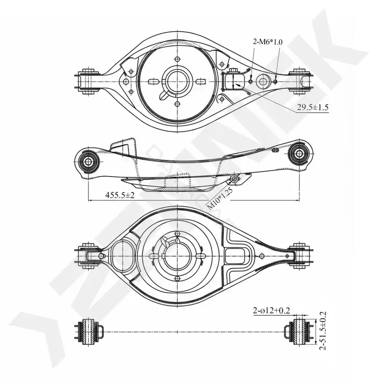 Рычаги ZENNEK DCA0363