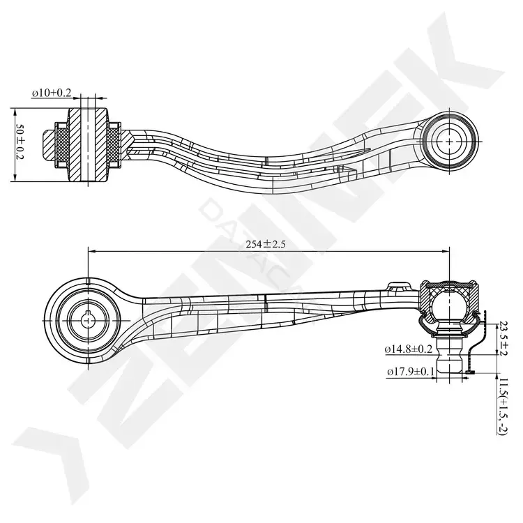 Рычаги ZENNEK DCA0405