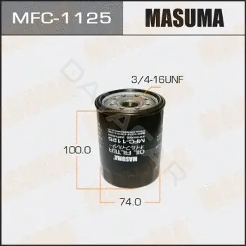Масляный фильтр MASUMA MFC-1125