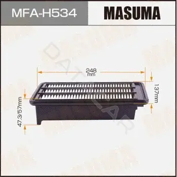 Воздушный фильтр MASUMA MFA-H534