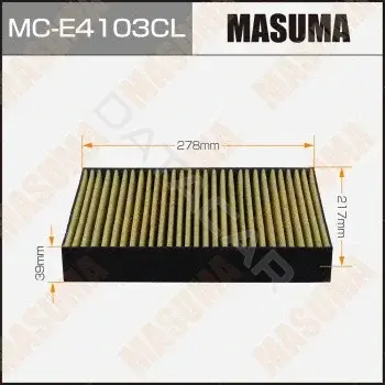 Фильтр салонный MASUMA MC-E4103CL