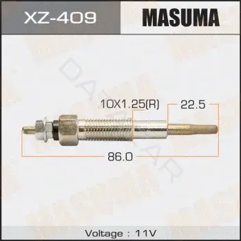 Свечи накала MASUMA XZ-409