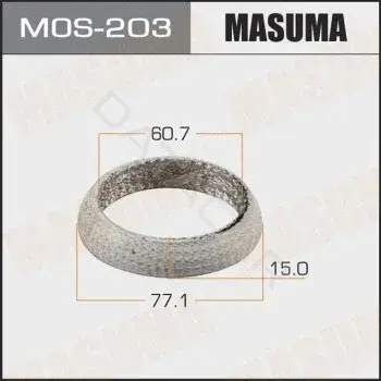 Прокладка глушителя MASUMA MOS-203
