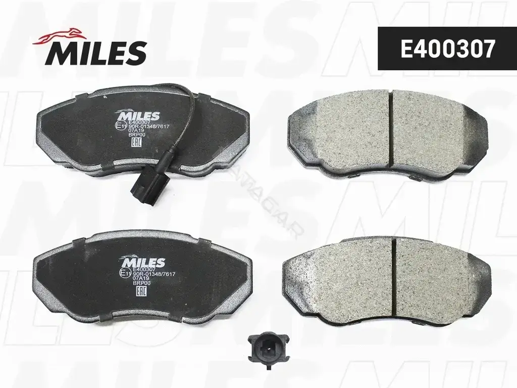 Тормозные колодки MILES E400307