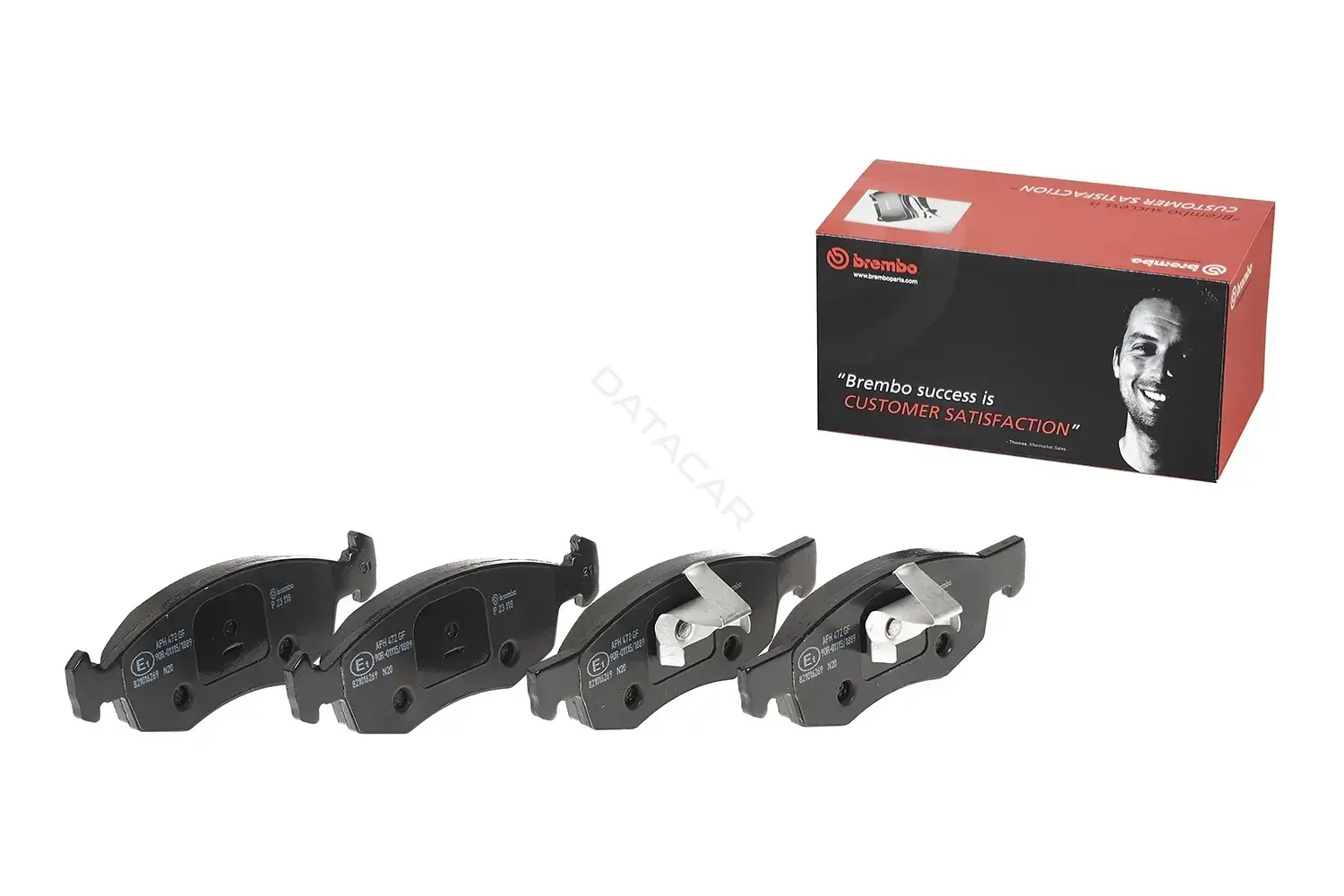 Тормозные колодки BREMBO P23118