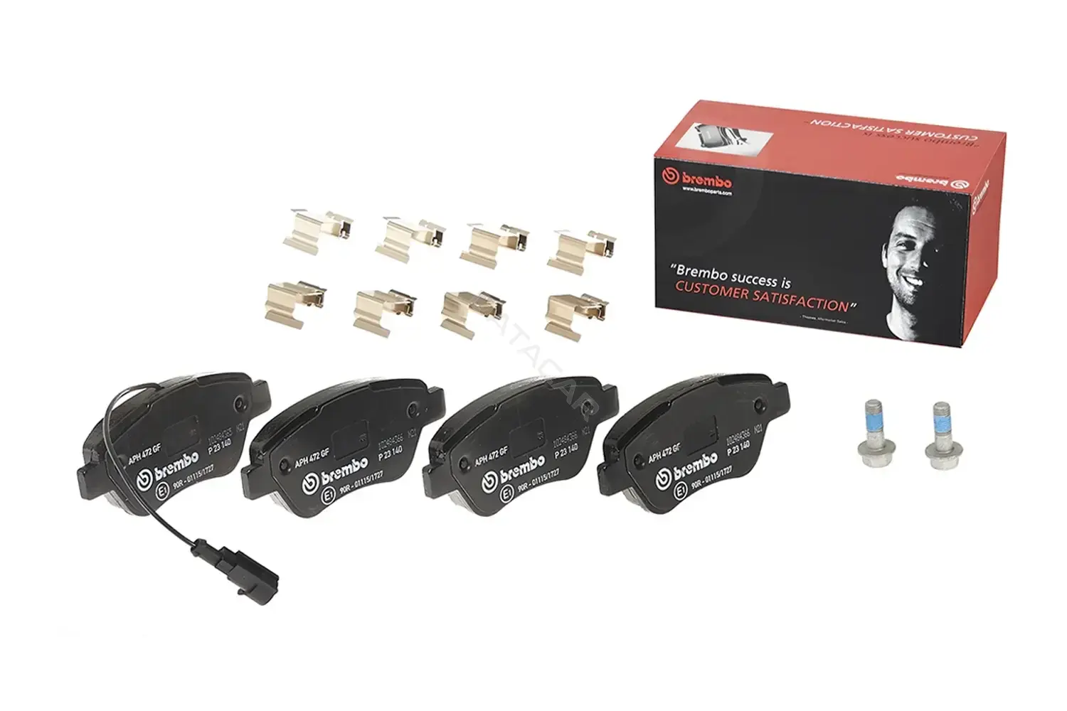 Тормозные колодки BREMBO P23140