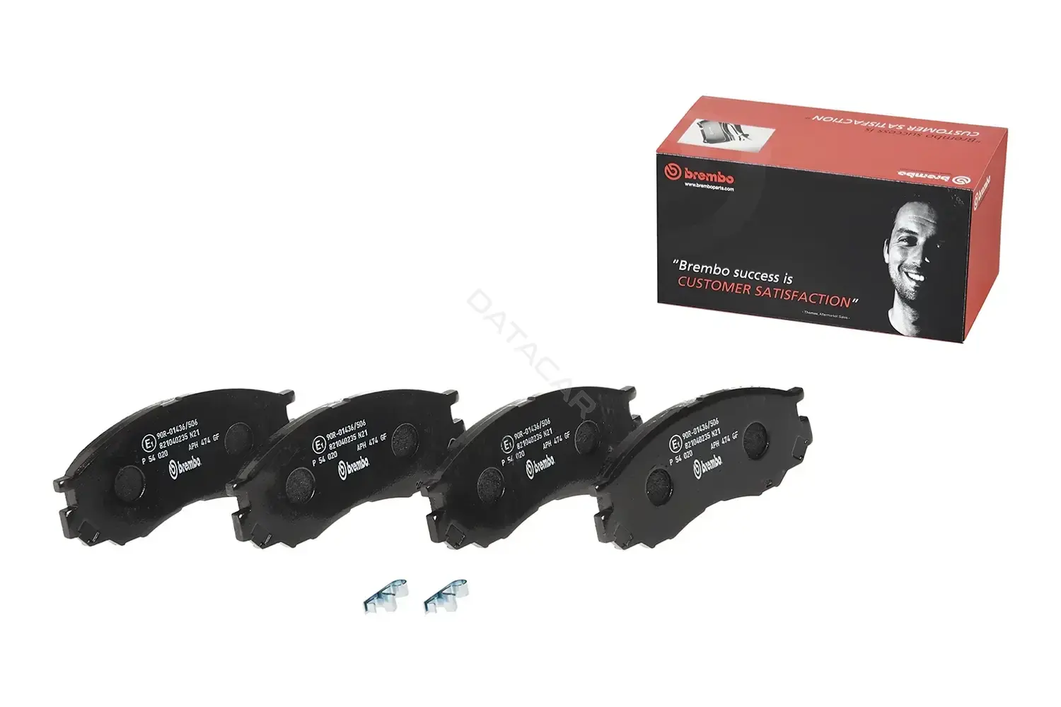 Тормозные колодки BREMBO P54020