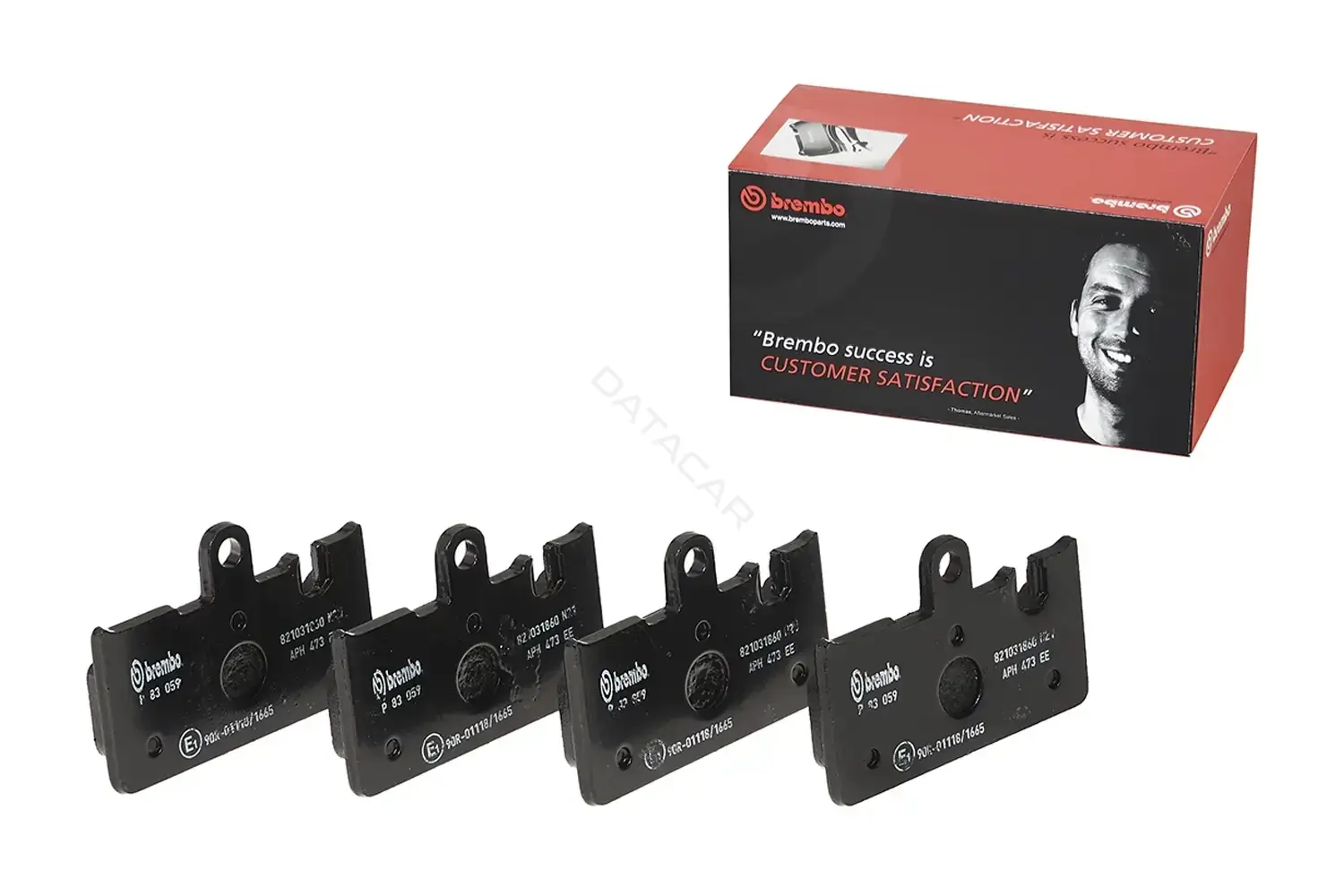 Тормозные колодки BREMBO P83059