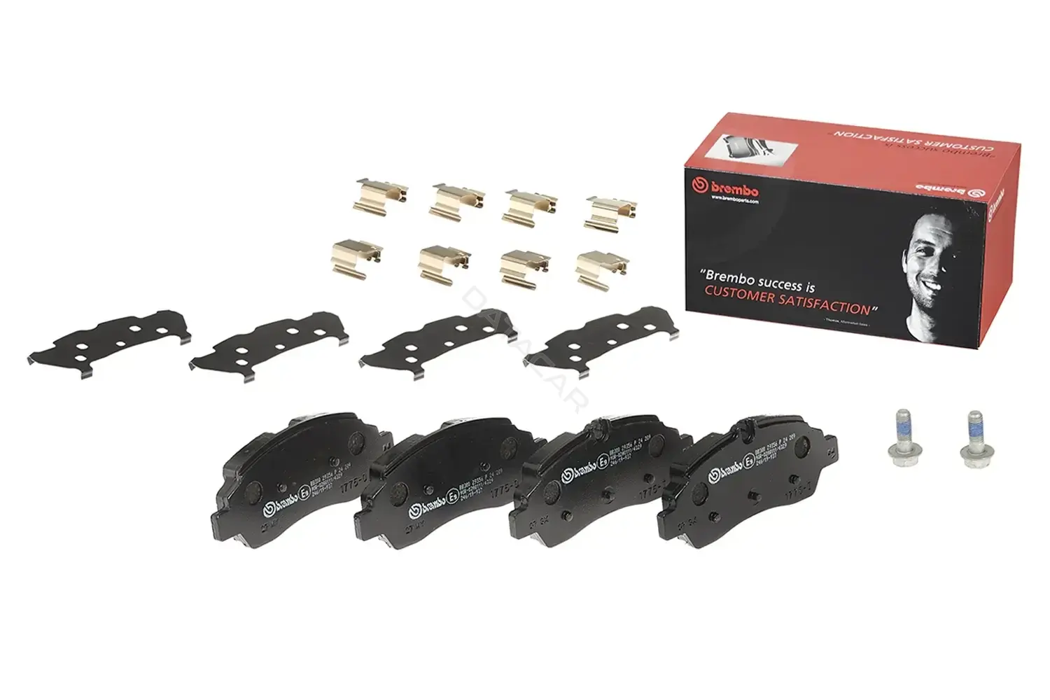 Тормозные колодки BREMBO P24209