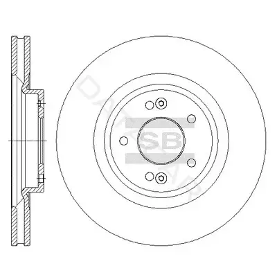 Тормозные диски Hi-Q SD1091