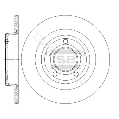 Тормозные диски Hi-Q SD4427