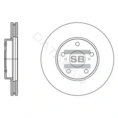 Тормозные диски Hi-Q SD4607