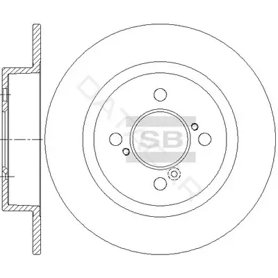 Тормозные диски Hi-Q SD4814