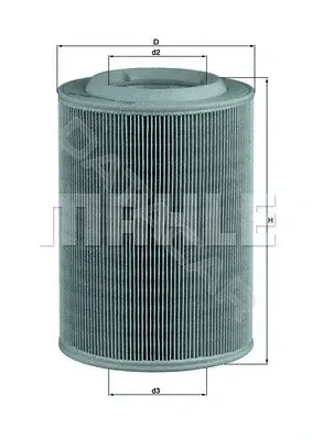 Воздушный фильтр KNECHT/MAHLE LX314