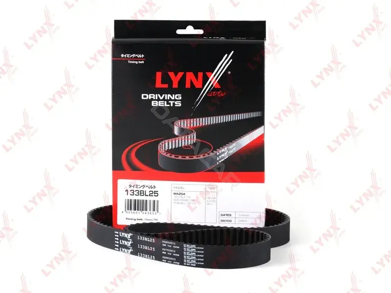 Ремень ГРМ LYNXAUTO 133BL25