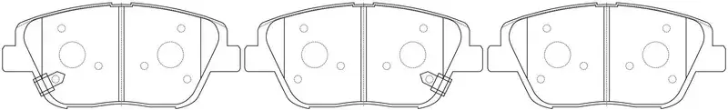 Тормозные колодки SB NAGAMOCHI BP10536