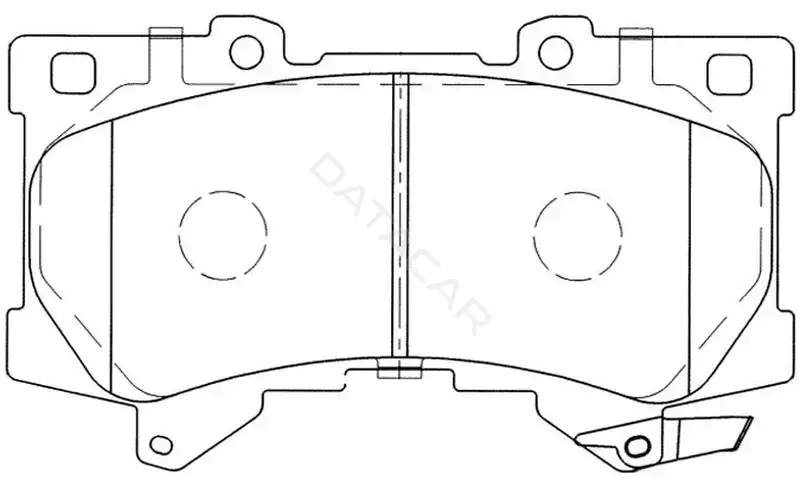 Тормозные колодки SB NAGAMOCHI BP21027