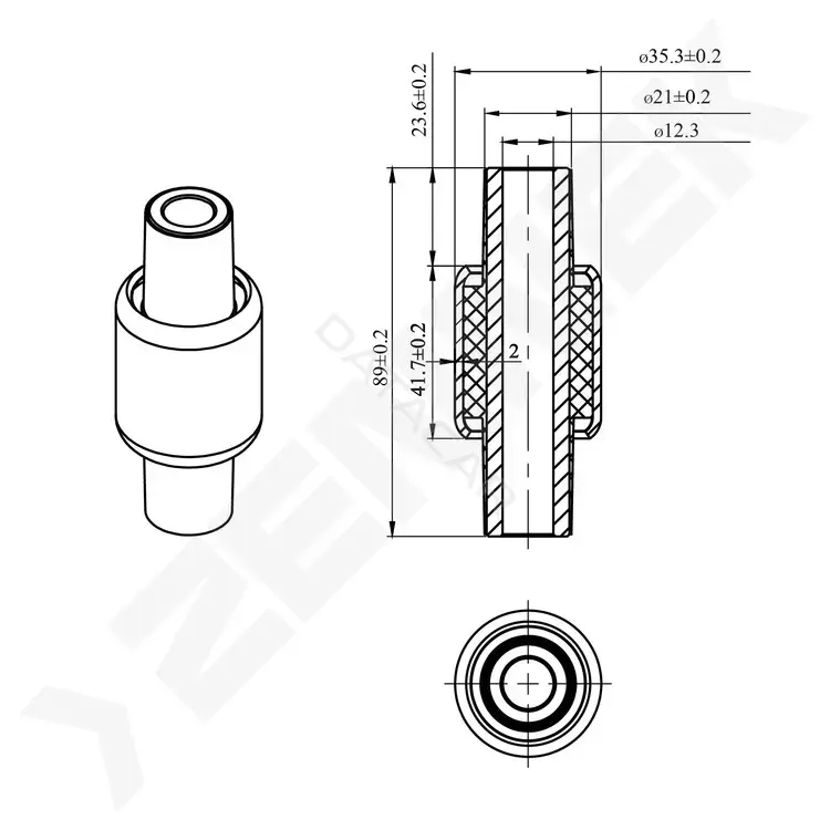 Сайлентблок рычага ZENNEK DSB0024