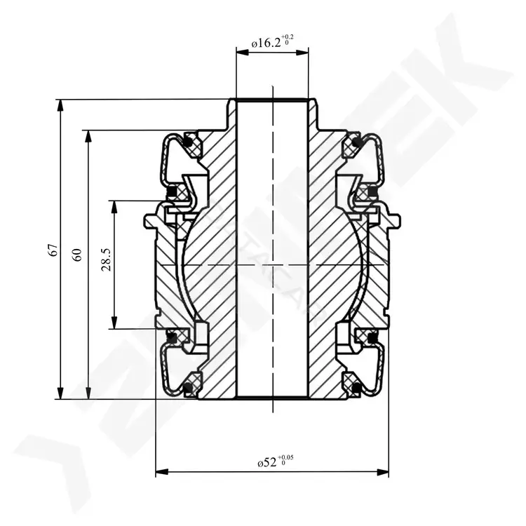 Сайлентблок рычага ZENNEK DSB0026