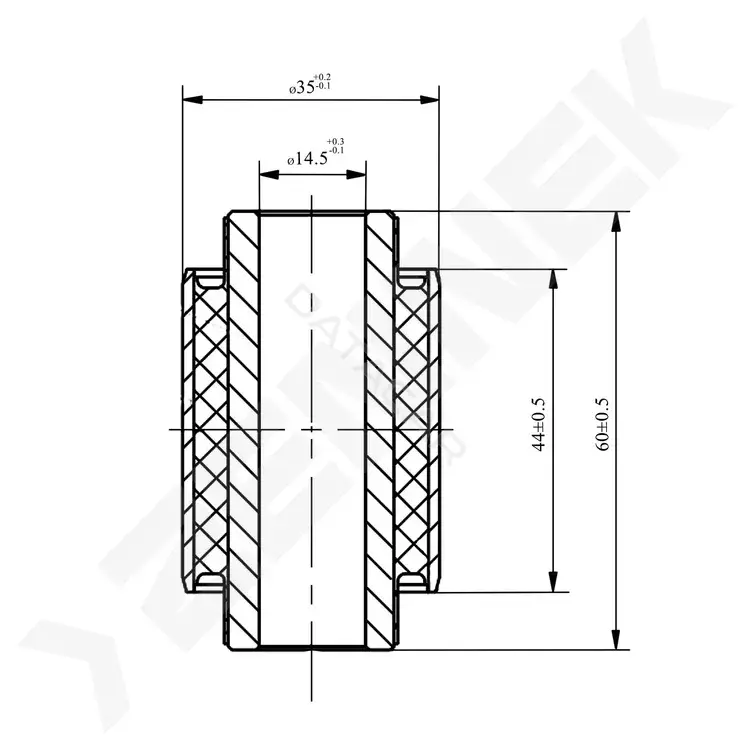 Сайлентблок рычага ZENNEK DSB0033