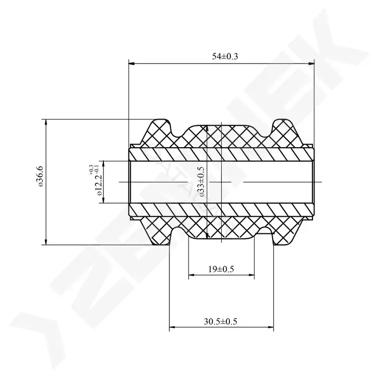 Сайлентблок рычага ZENNEK DSB0037