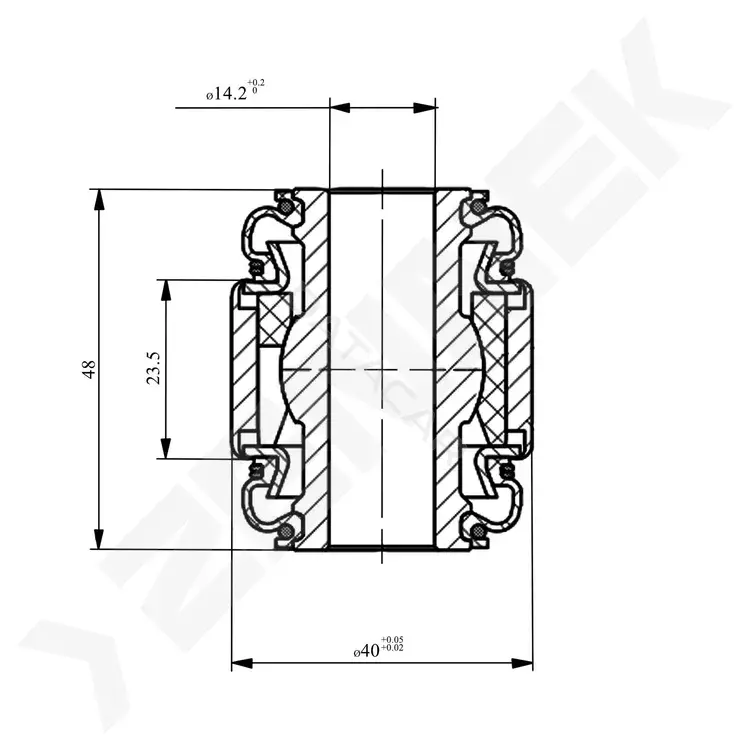 Сайлентблок рычага ZENNEK DSB0052