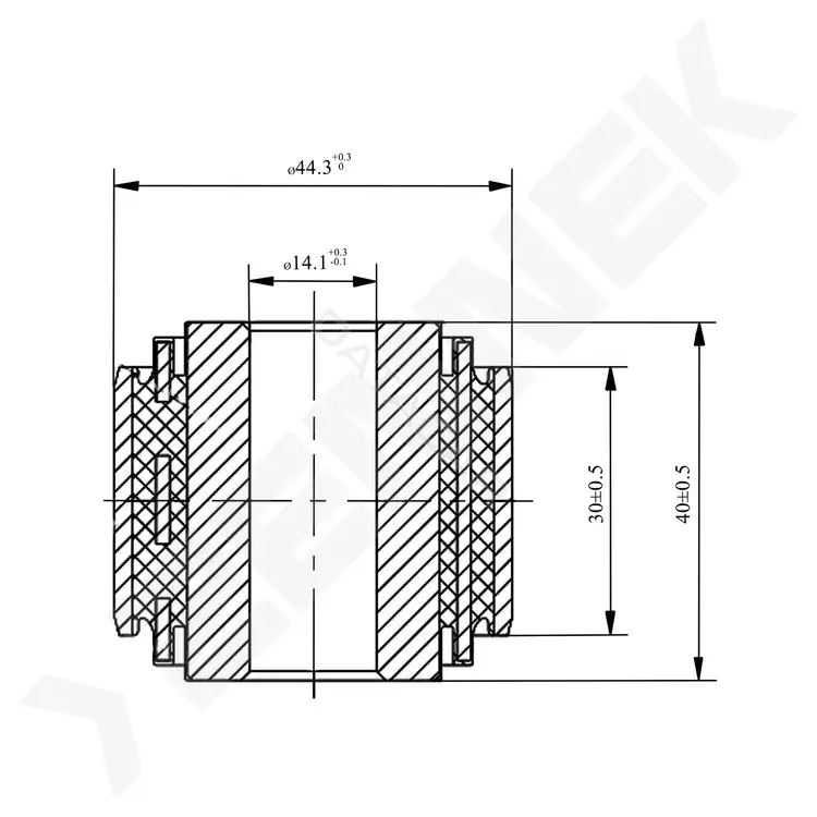 Сайлентблок рычага ZENNEK DSB0058